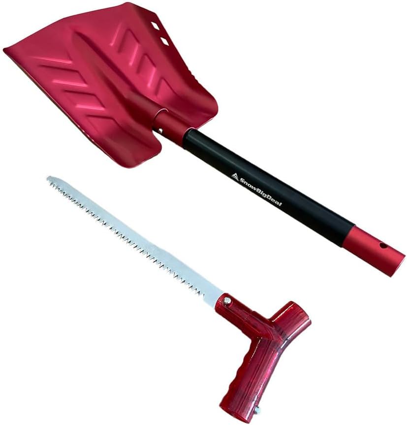 SnowBigDeal Avalanche Rescue Kit (Tracker S, Shovel w/Saw. 260cm Probe)