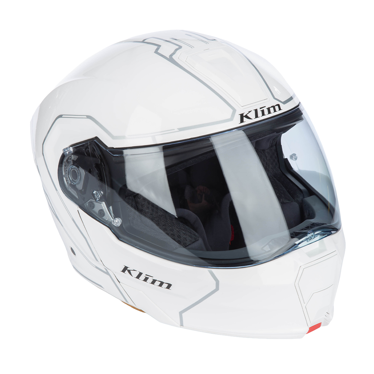 Klim GT1 Expedition Helmet (ECE/DOT) - Gloss White [Sample]