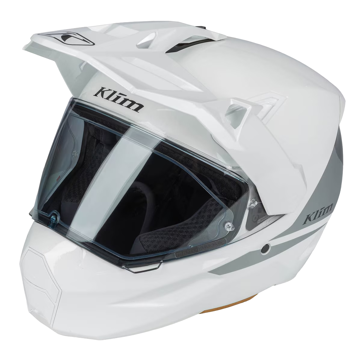 Klim X1 Alpha Helmet (ECE/DOT) - Gloss White / High-Rise