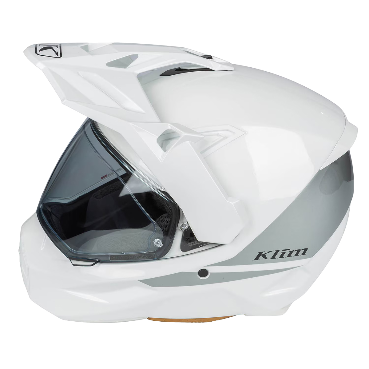 Klim X1 Alpha Helmet (ECE/DOT) - Gloss White / High-Rise