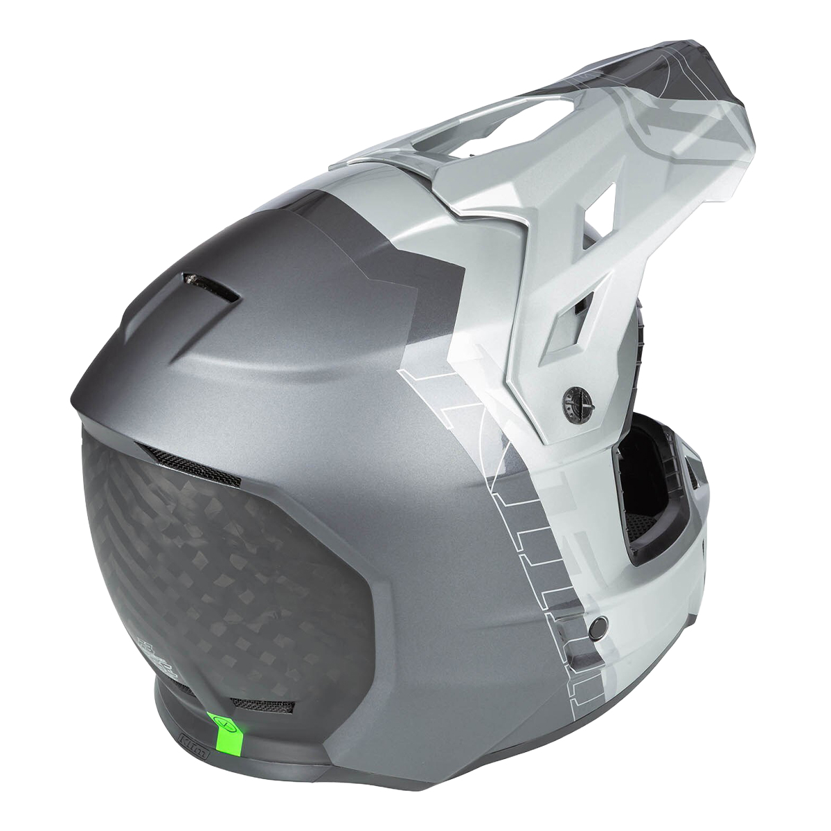 Klim F3 Carbon Pro Off-Road Helmet (ECE) - Gloss Asphalt / Monument
