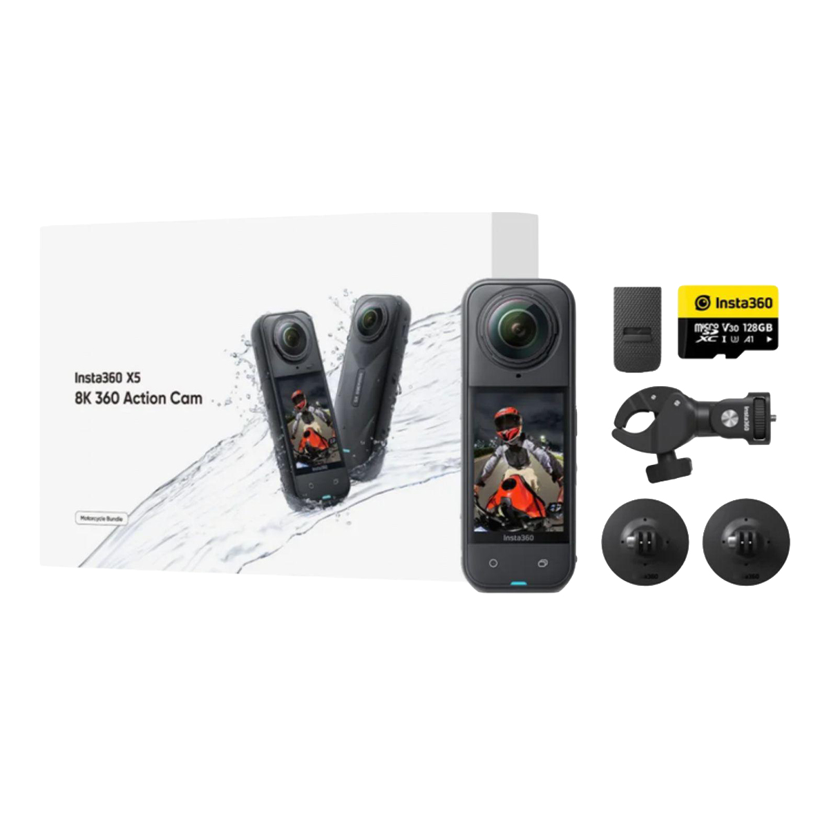 Insta360 X5 Motorcycle Bundle