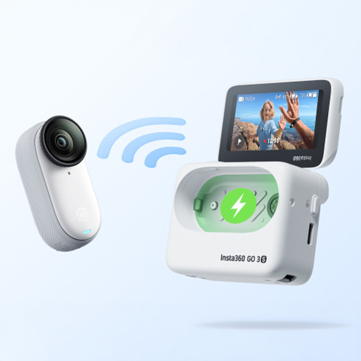 Insta360 GO 3S Action Bundle - 128GB (Black)