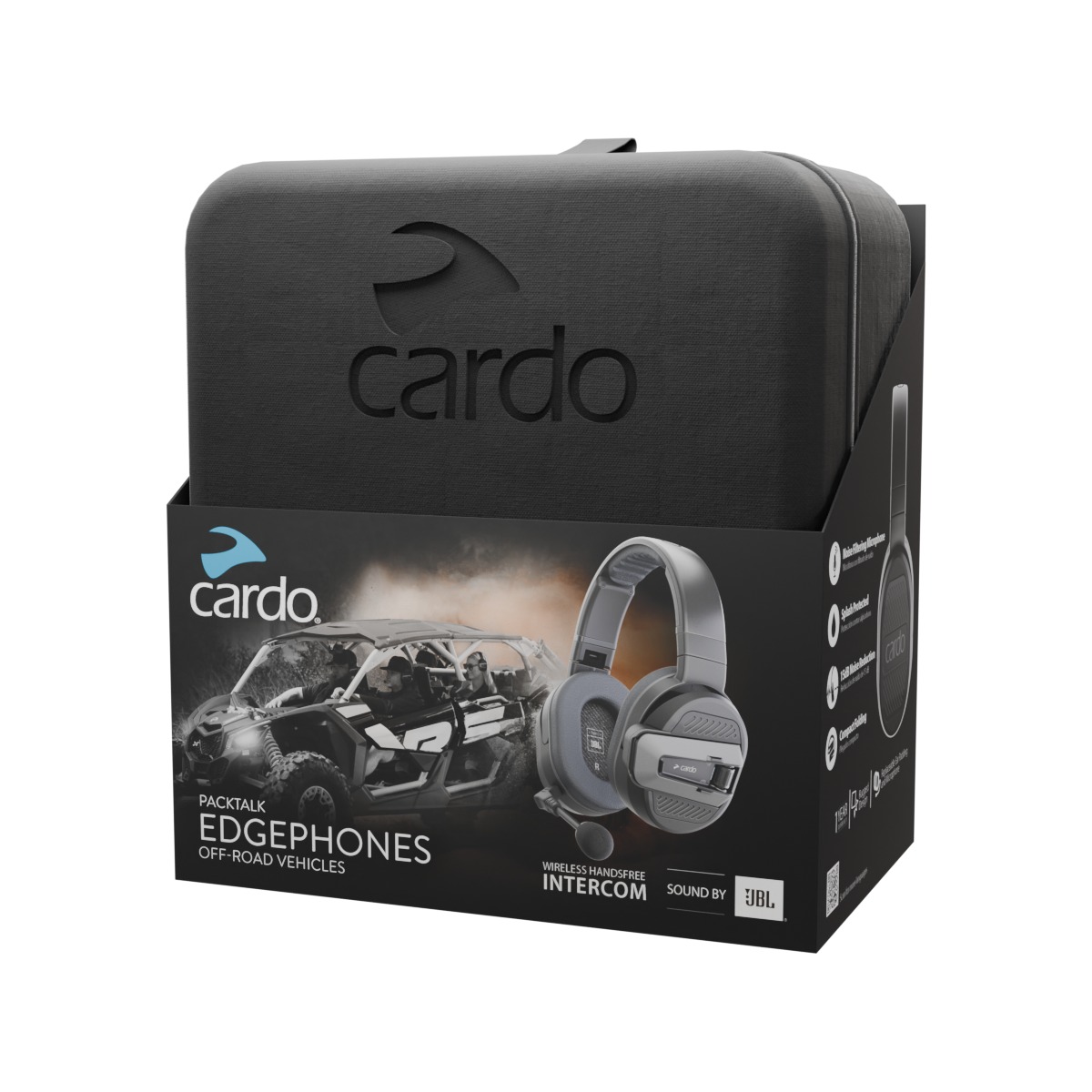 Cardo Packtalk Edgephones Bluetooth Headset
