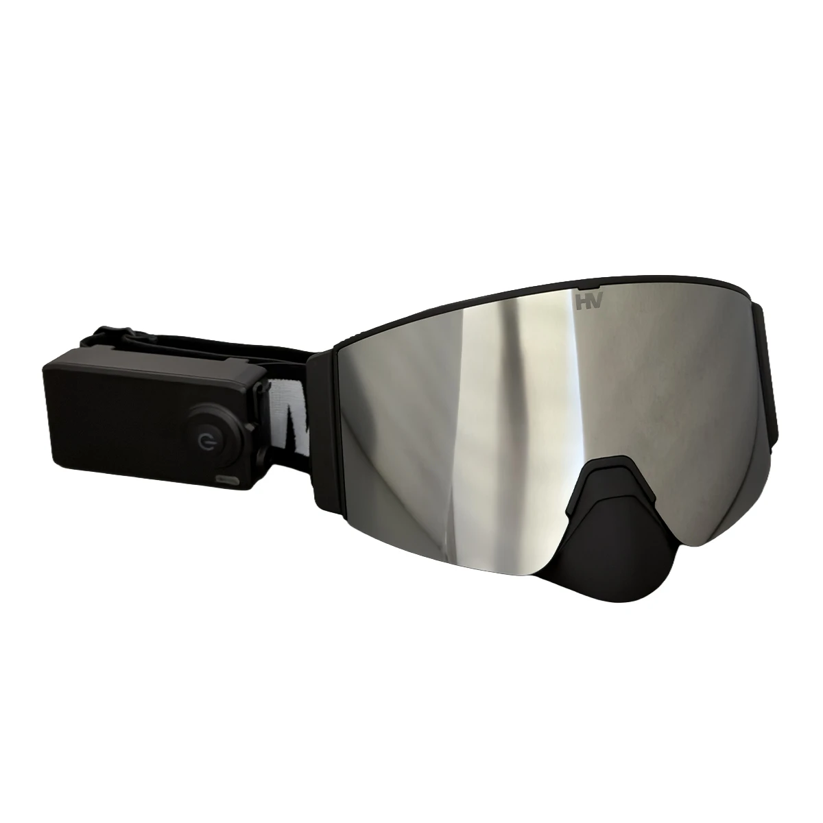 HeatVue HeatWave Heated Goggle - Black (Silver Mirror/Smoke Tint)