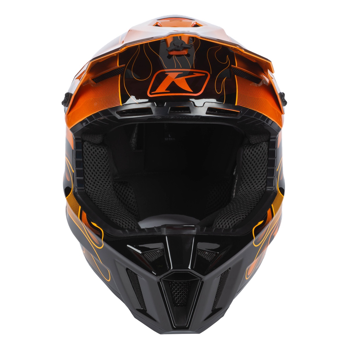 Klim F3 Carbon Helmet (ECE) - Scorched Sunrise