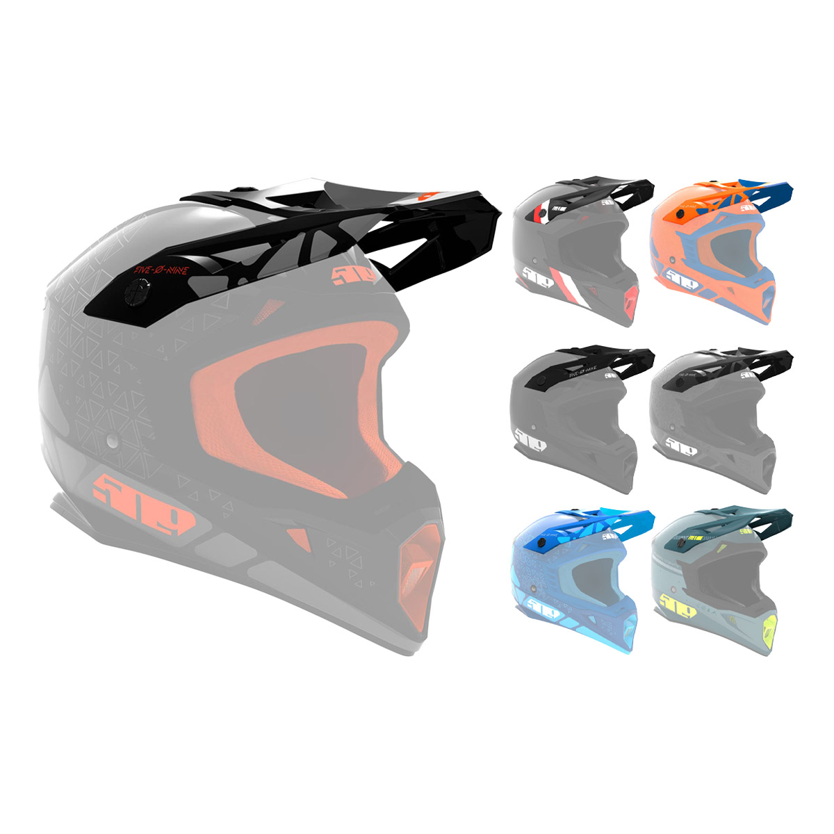 509 Tactical Offroad Helmet Visor - 509-F01003700