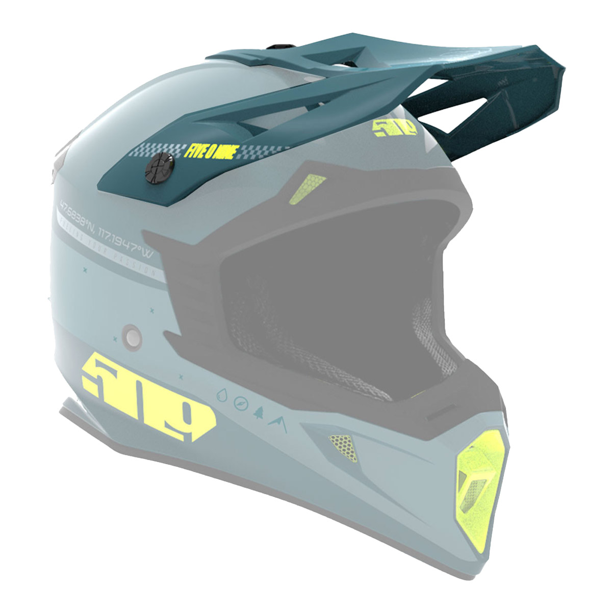 509 Tactical Offroad Helmet Visor - 509-F01003700