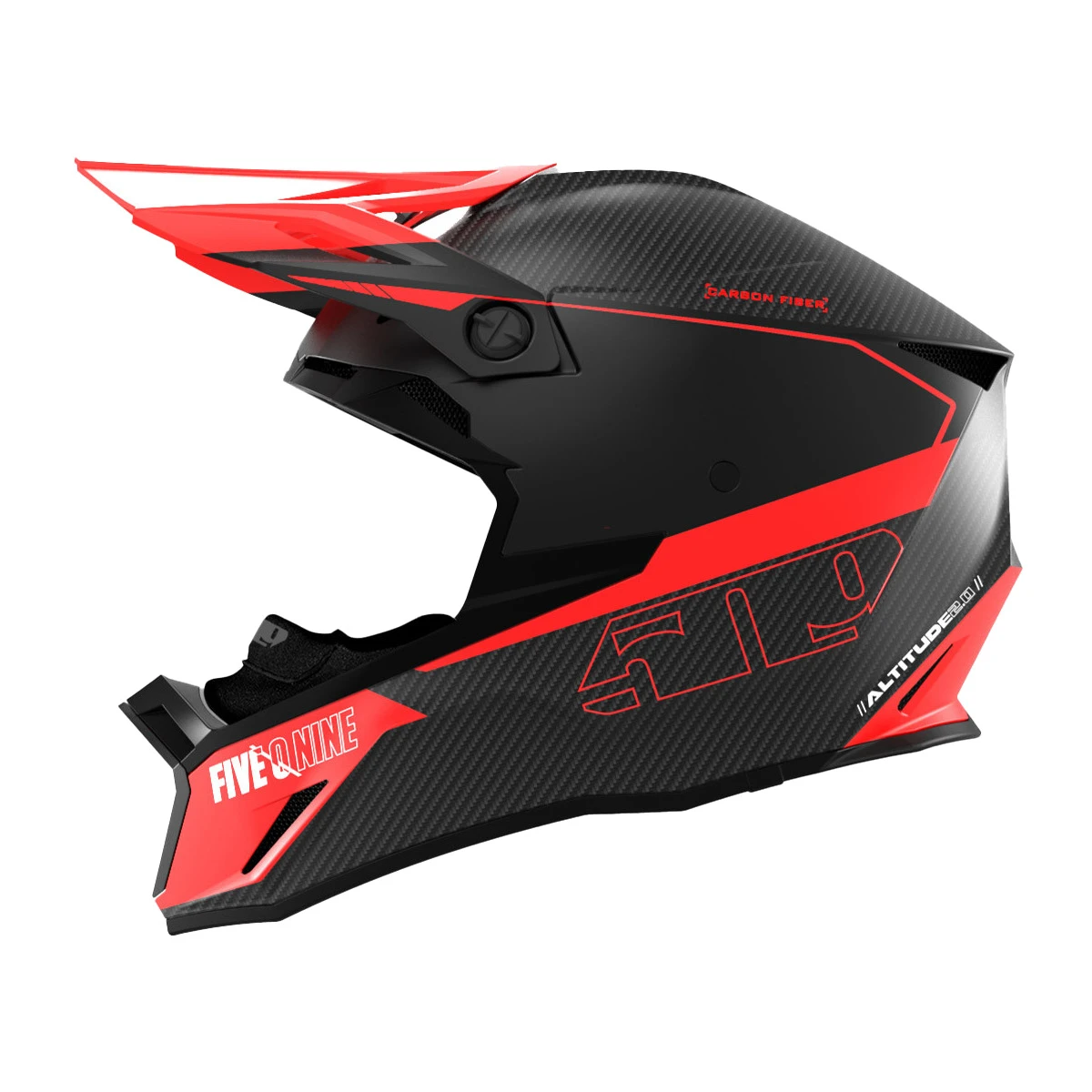 509 Altitude 2.0 Carbon Fiber Helmet - Racing Red