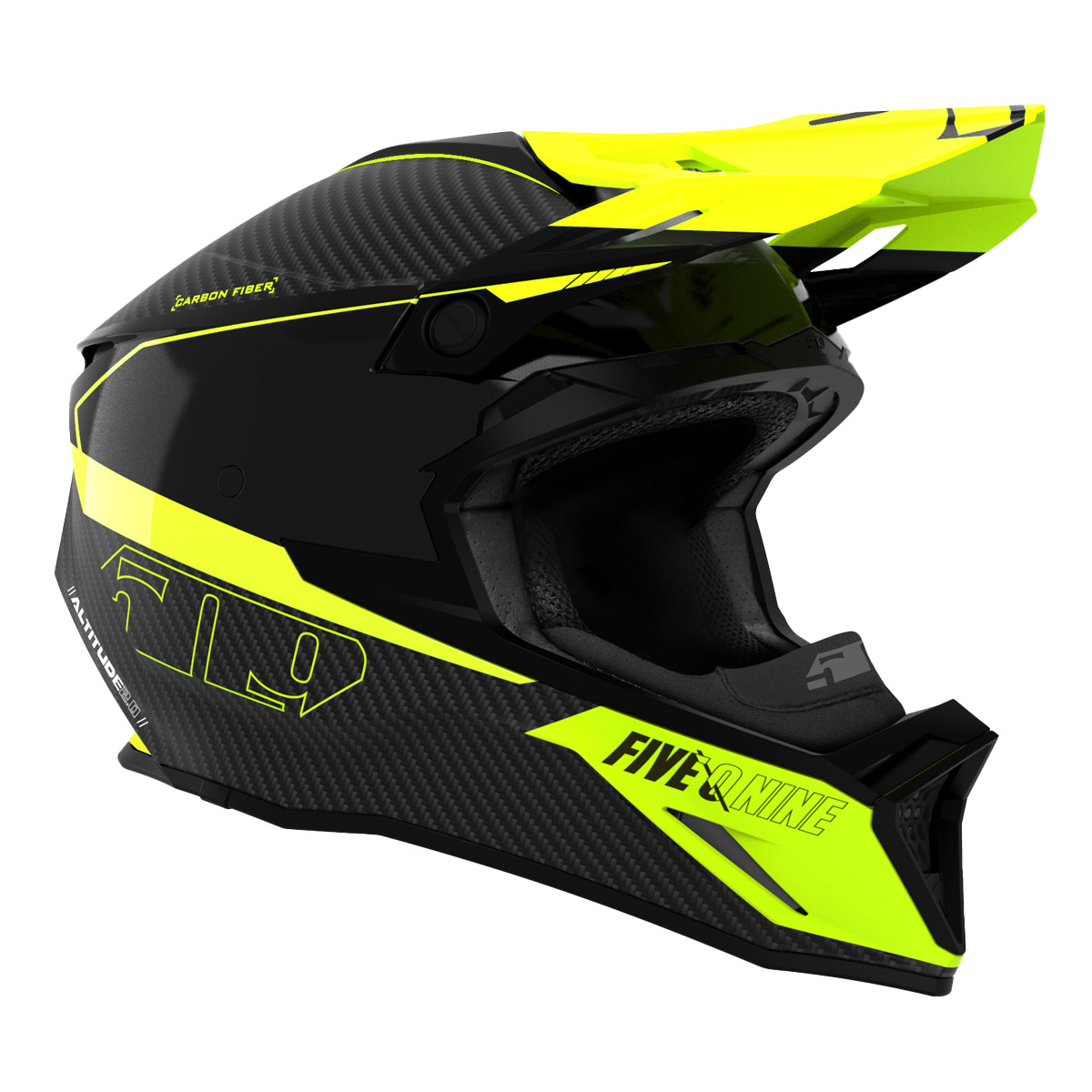 509 Altitude 2.0 Carbon Fiber Helmet - Acid Green