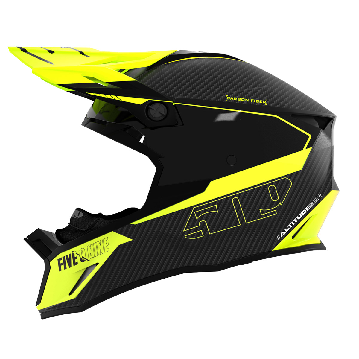 509 Altitude 2.0 Carbon Fiber Helmet - Acid Green