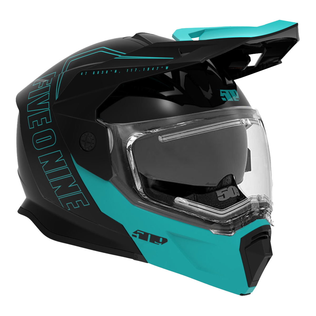509 Delta R4 Ignite Helmet - Emerald | Heated Shield | SnowBigDeal