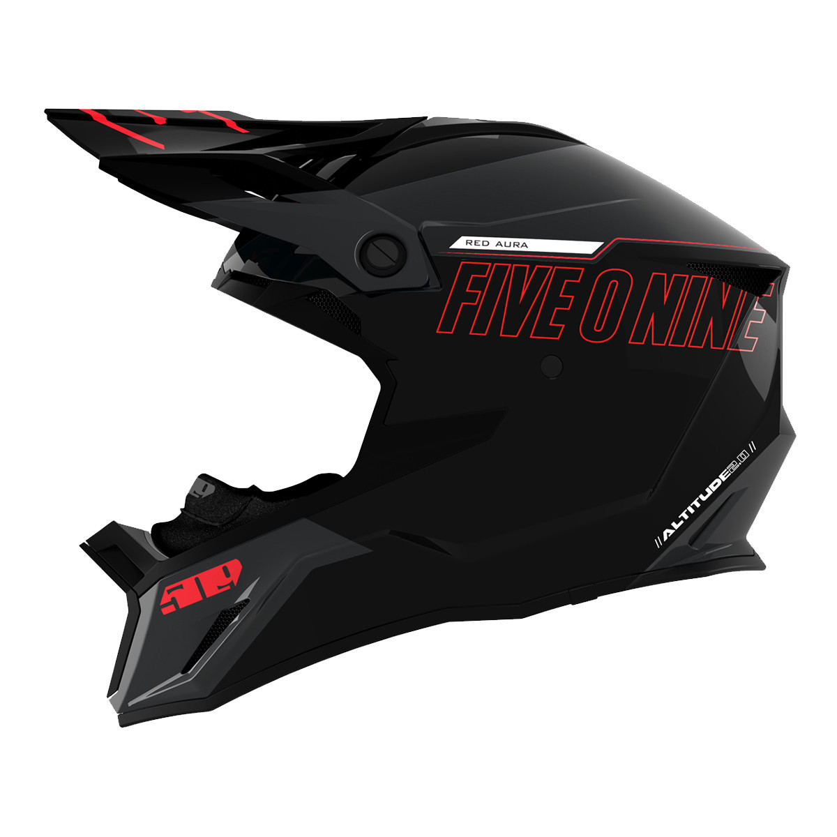 509 Altitude 2.0 Helmet (ECE) - Red Aura
