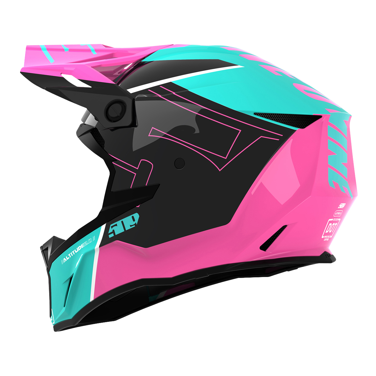 509 Altitude 2.0 Helmet (ECE) - Teal Aura