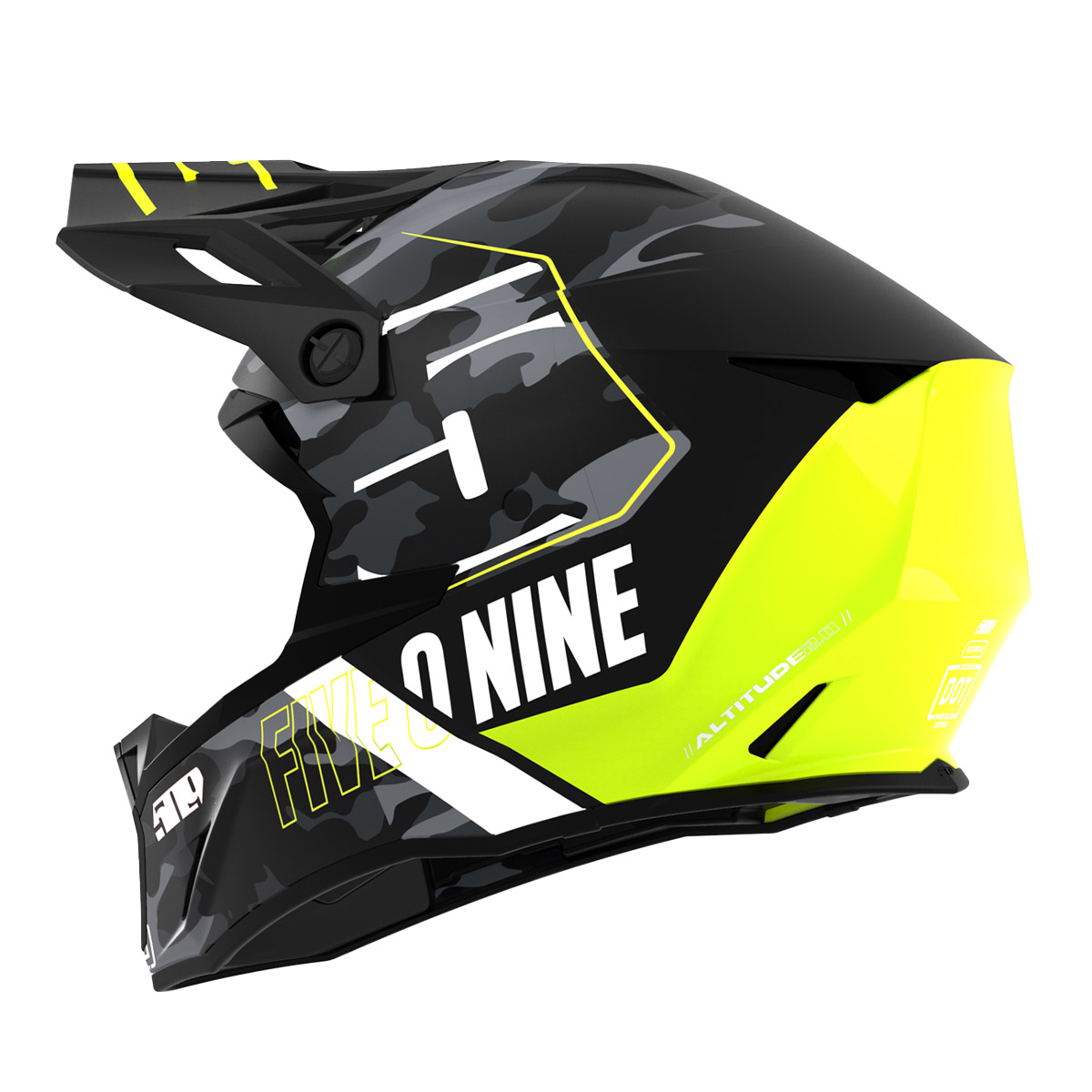 509 Altitude 2.0 Helmet - Black Camo [Limited Edition]