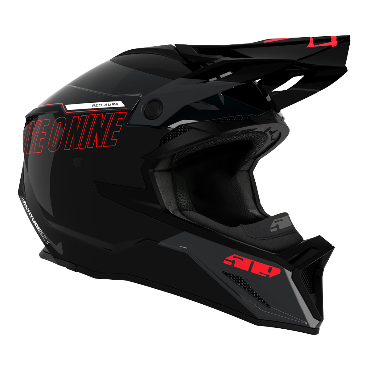 509 Altitude 2.0 Helmet - Red Aura