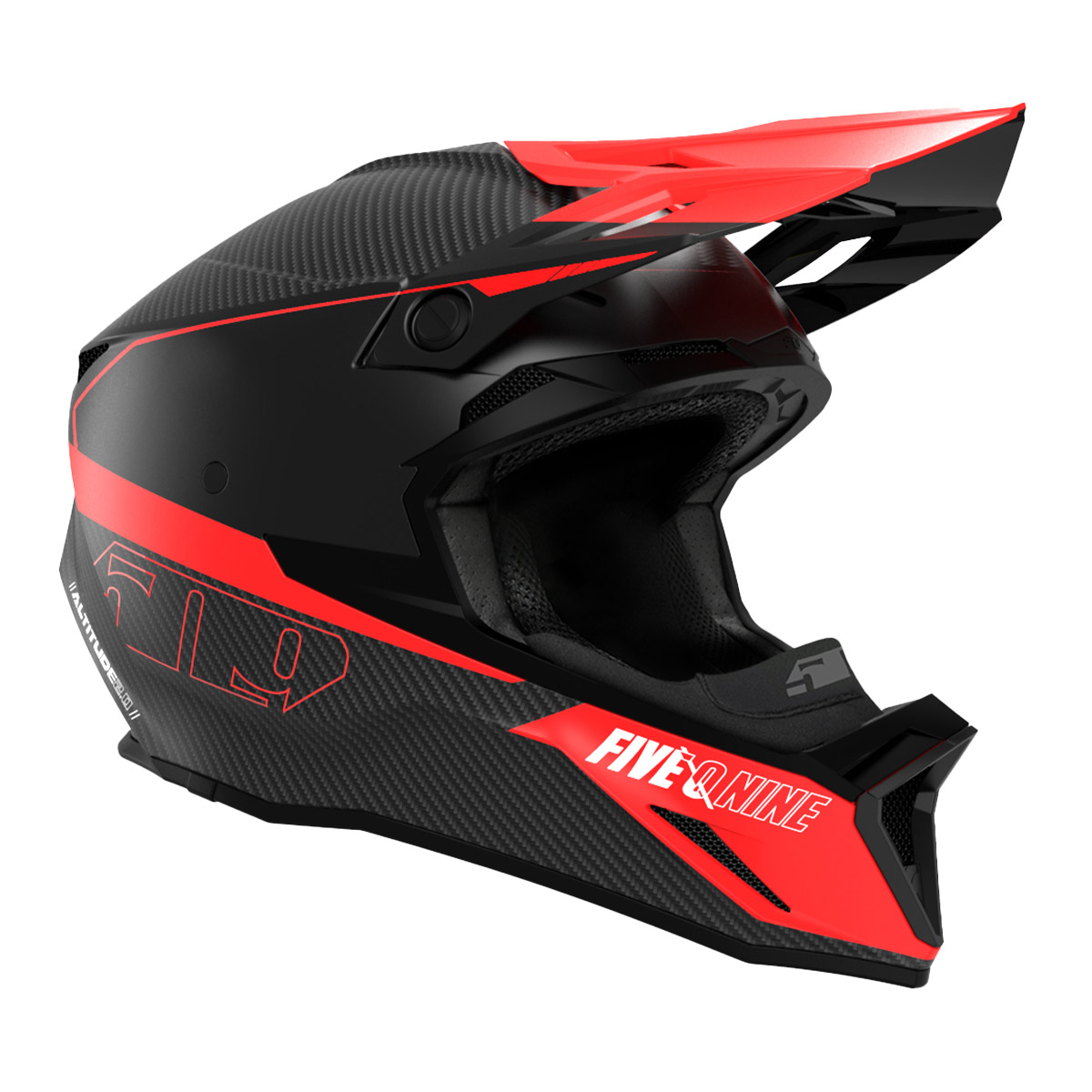 509 Altitude 2.0 Carbon Fiber 3K Hi-Flow Helmet (ECE) - Racing Red - 509-F01009900-104