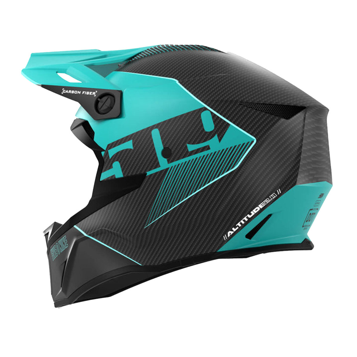 509 Altitude 2.0 Carbon Fiber 3K Hi-Flow Helmet (ECE) - Emerald