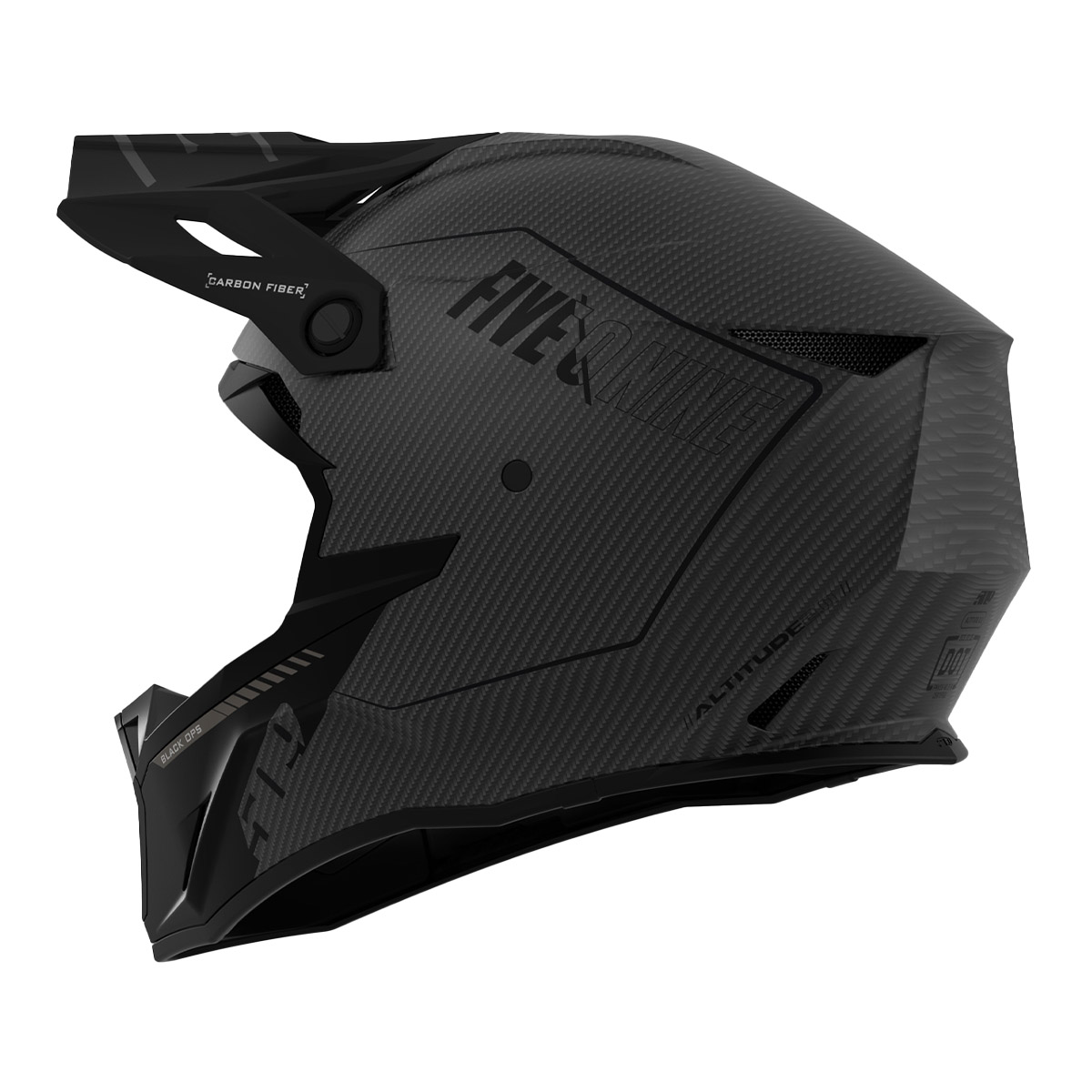 509 Altitude 2.0 Pro Carbon Fiber Helmet (ECE) - Black Ops