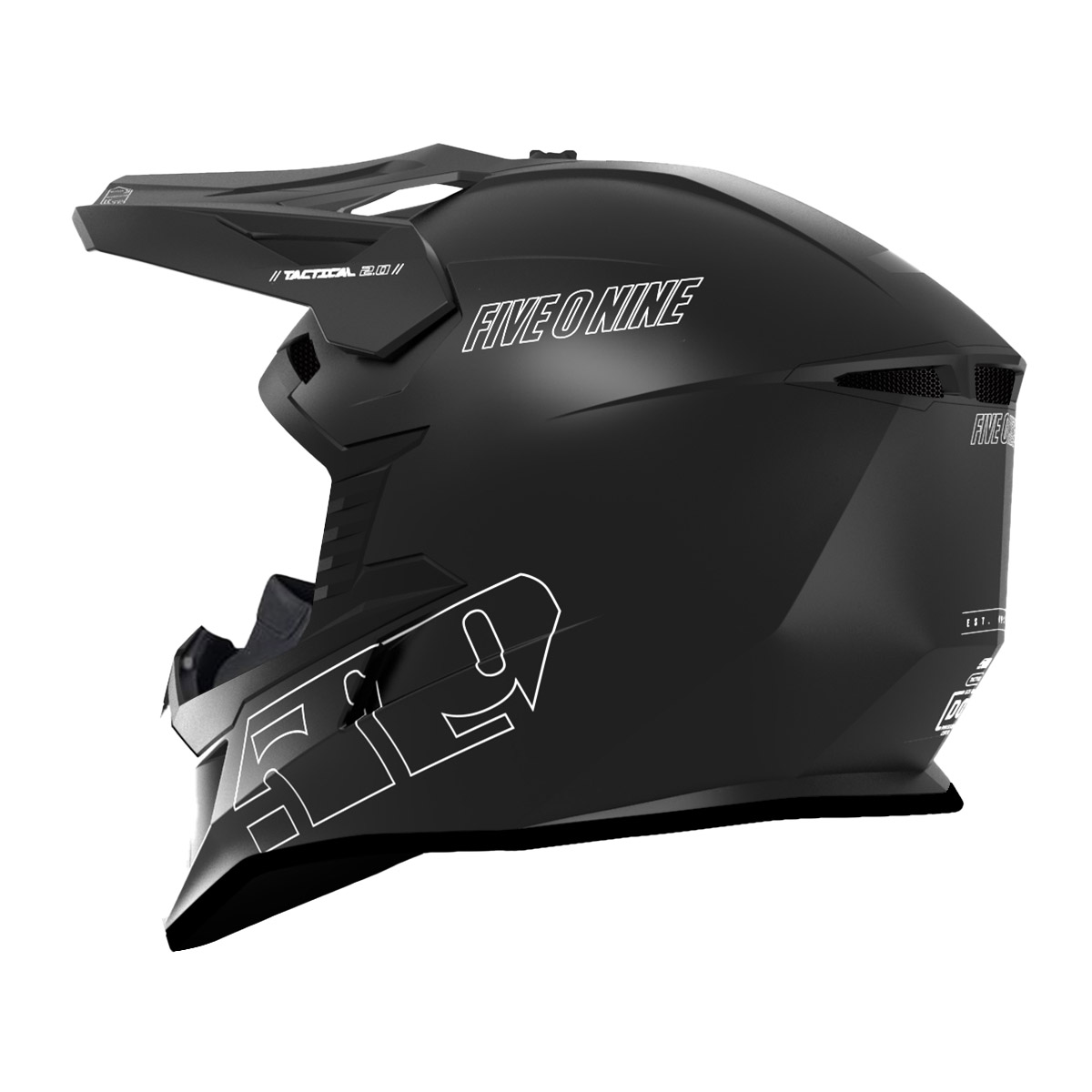 509 Tactical 2.0 Helmet w/ Fidlock - Black Legacy