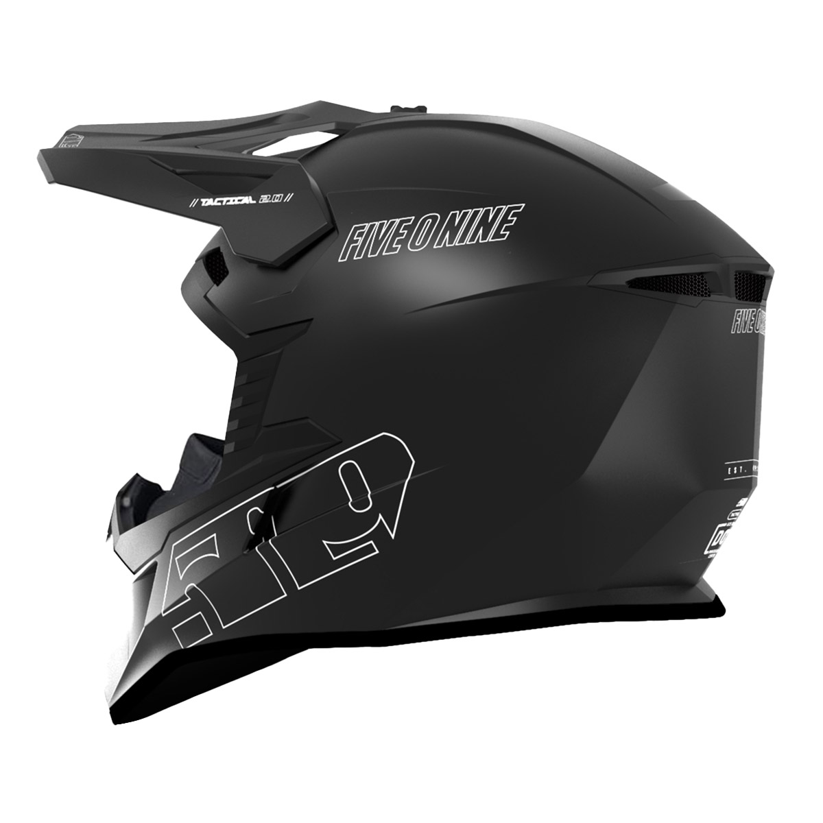 509 Youth Tactical 2.0 Helmet - Black Legacy
