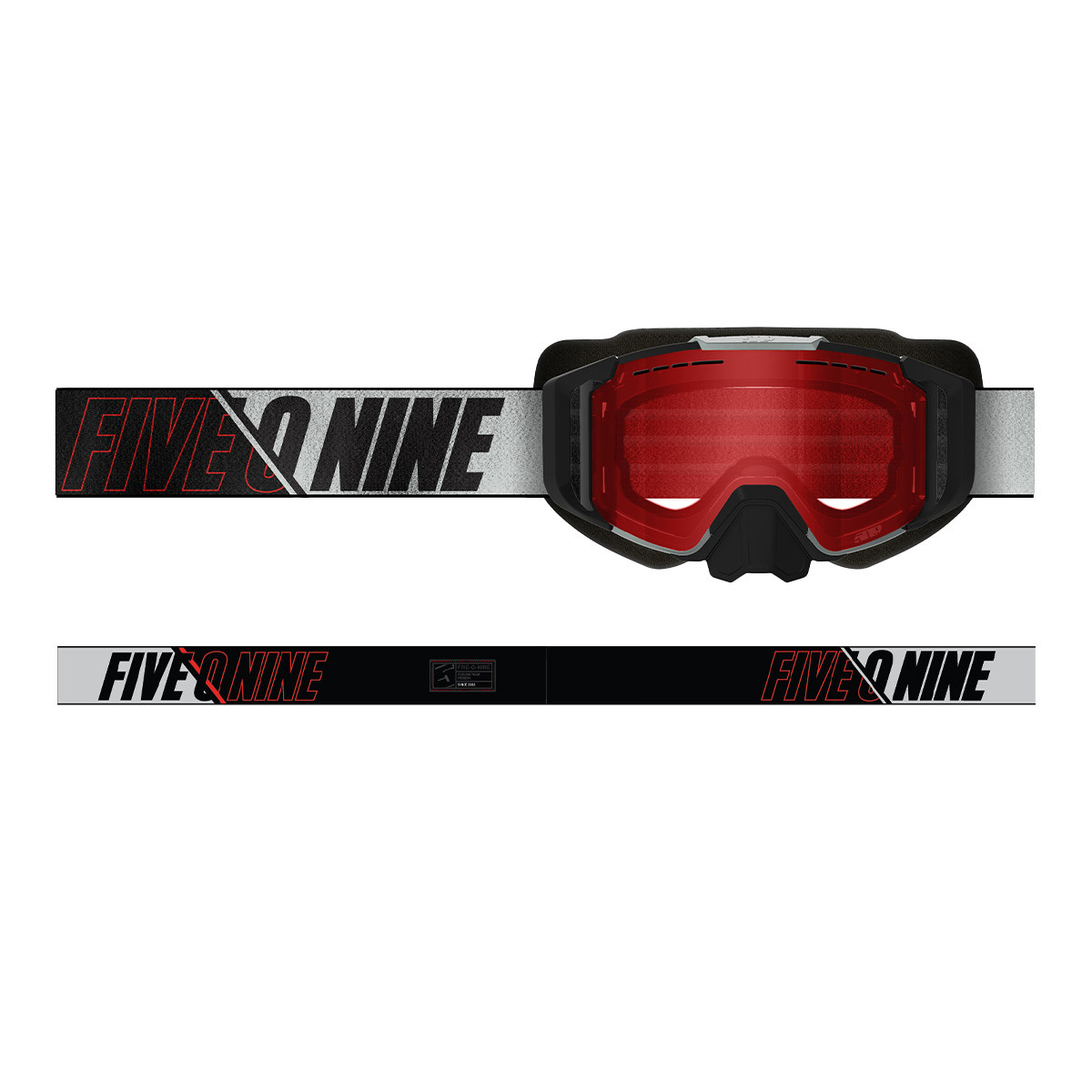 509 Sinister XL6 Goggle - Racing Red (Smoke Tint/Red Mirror)