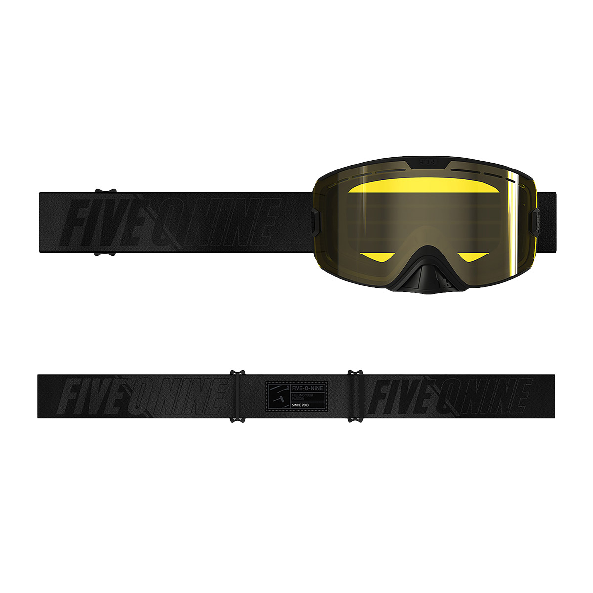 509 Kingpin Goggle - Black w/ Yellow (Yellow Tint)