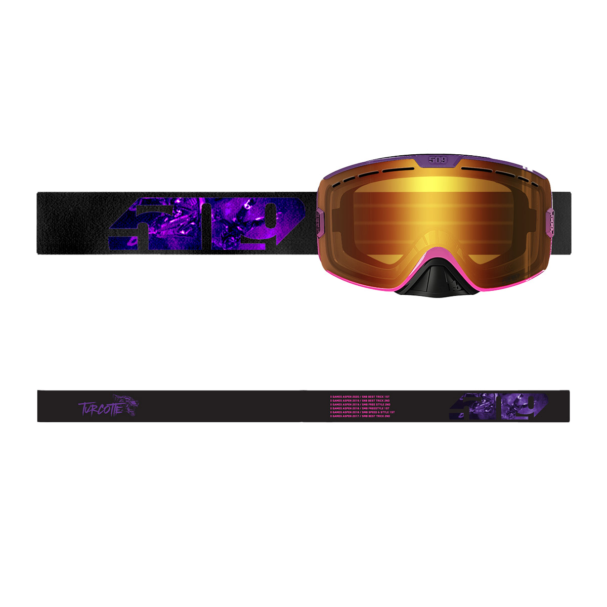 509 Kingpin Goggle - Turcotte (Sunset Tint/El Dorado Mirror)