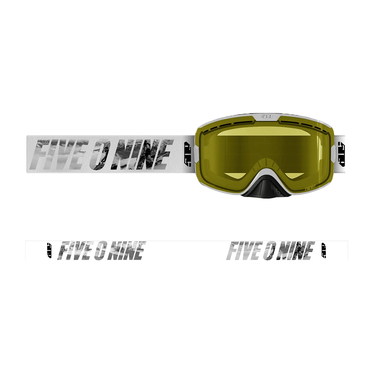 509 Kingpin Goggle - Whiteout (Yellow Tint (Polarized))