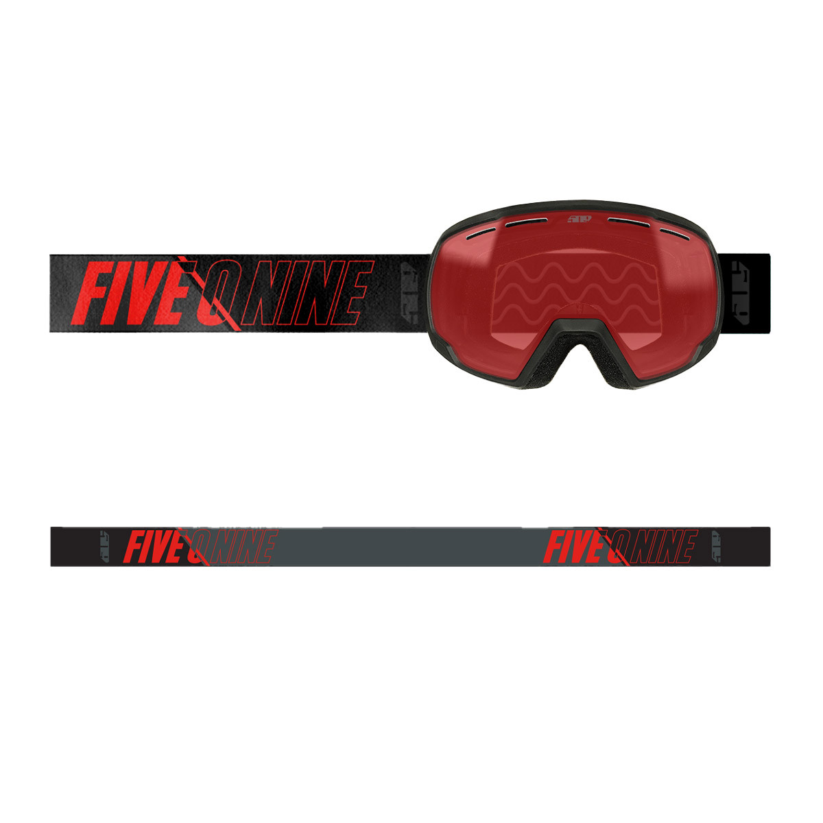 509 Ripper 2.0 Youth Goggle - Strawberry Pop (Light Smoke Tint/Red Mirror)