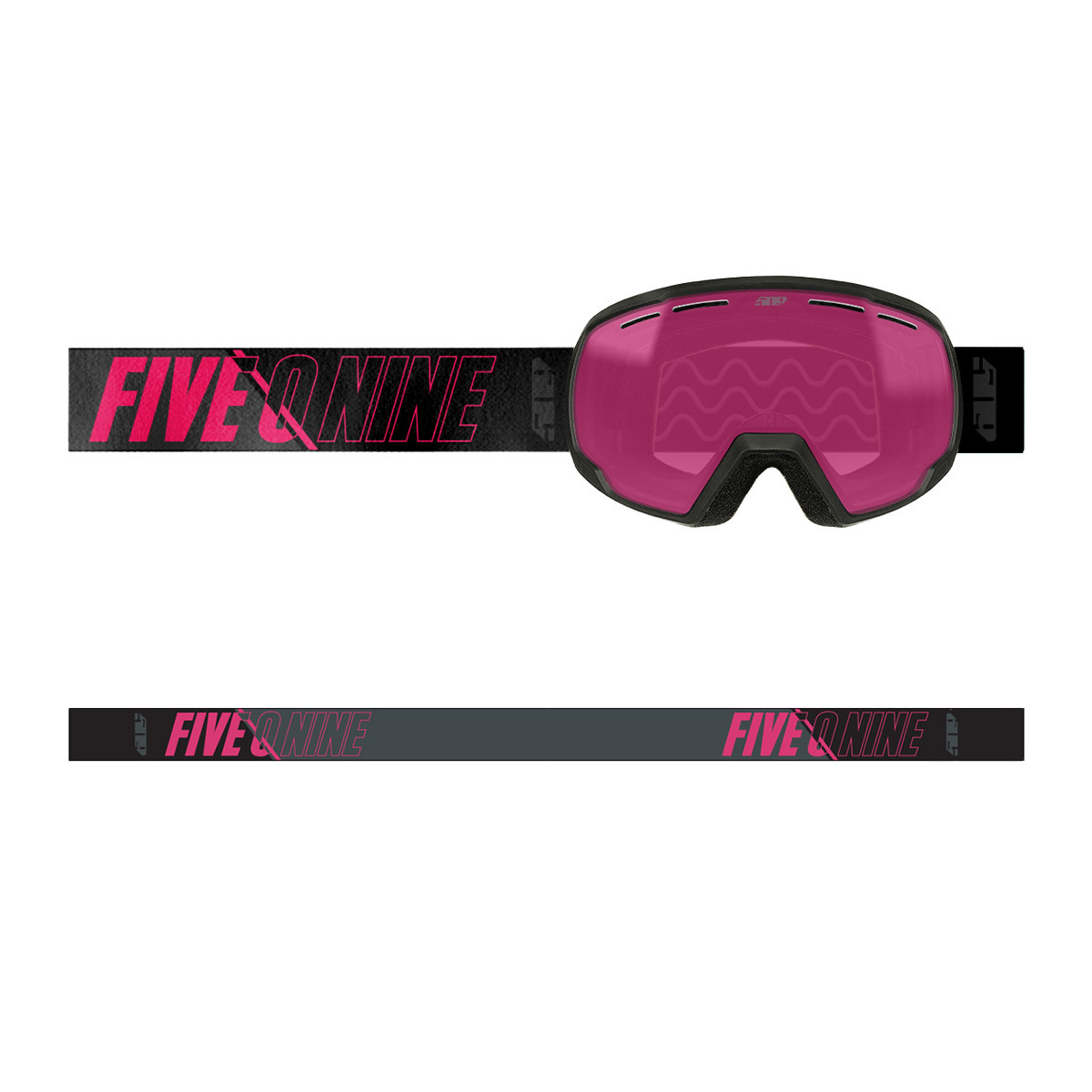 509 Ripper 2.0 Youth Goggle - Raspberry Pop (Light Smoke Tint/Raspberry Mirror)