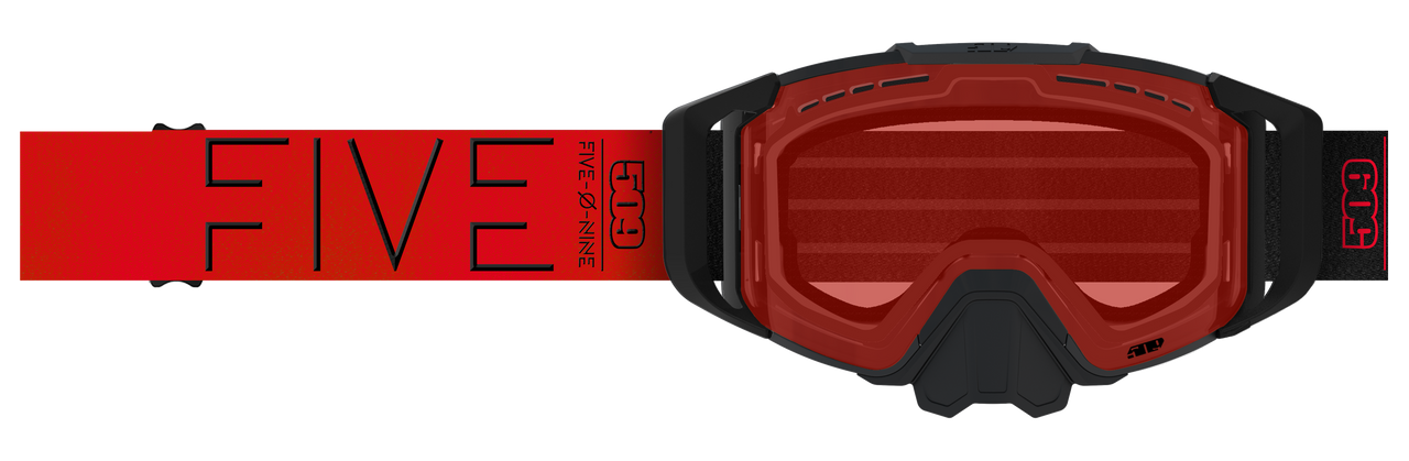 509 Sinister X6 Goggle - Red