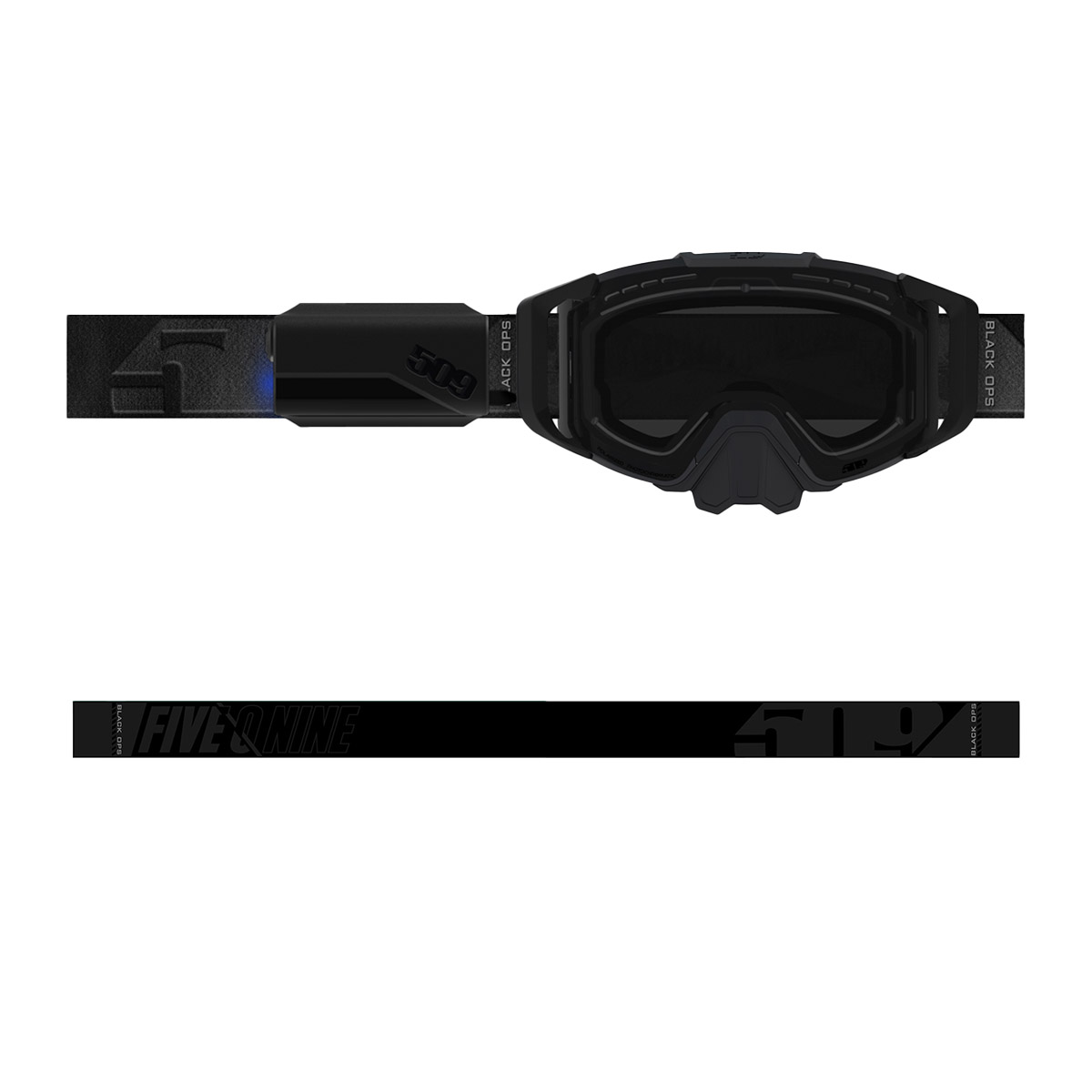 509 Sinister X6 Ignite Goggle - Black Ops (Clear-Blue Tint (Polarized Photochromatic))