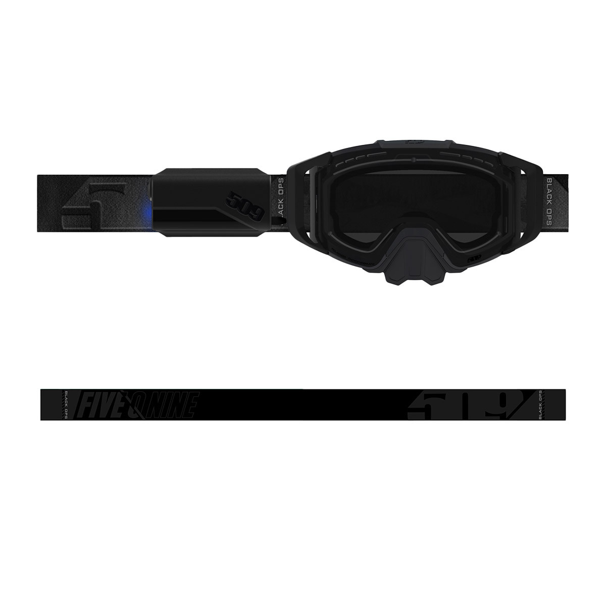 509 Sinister X6 Ignite Goggle - Black Ops (Clear-Blue Tint (Polarized Photochromatic))