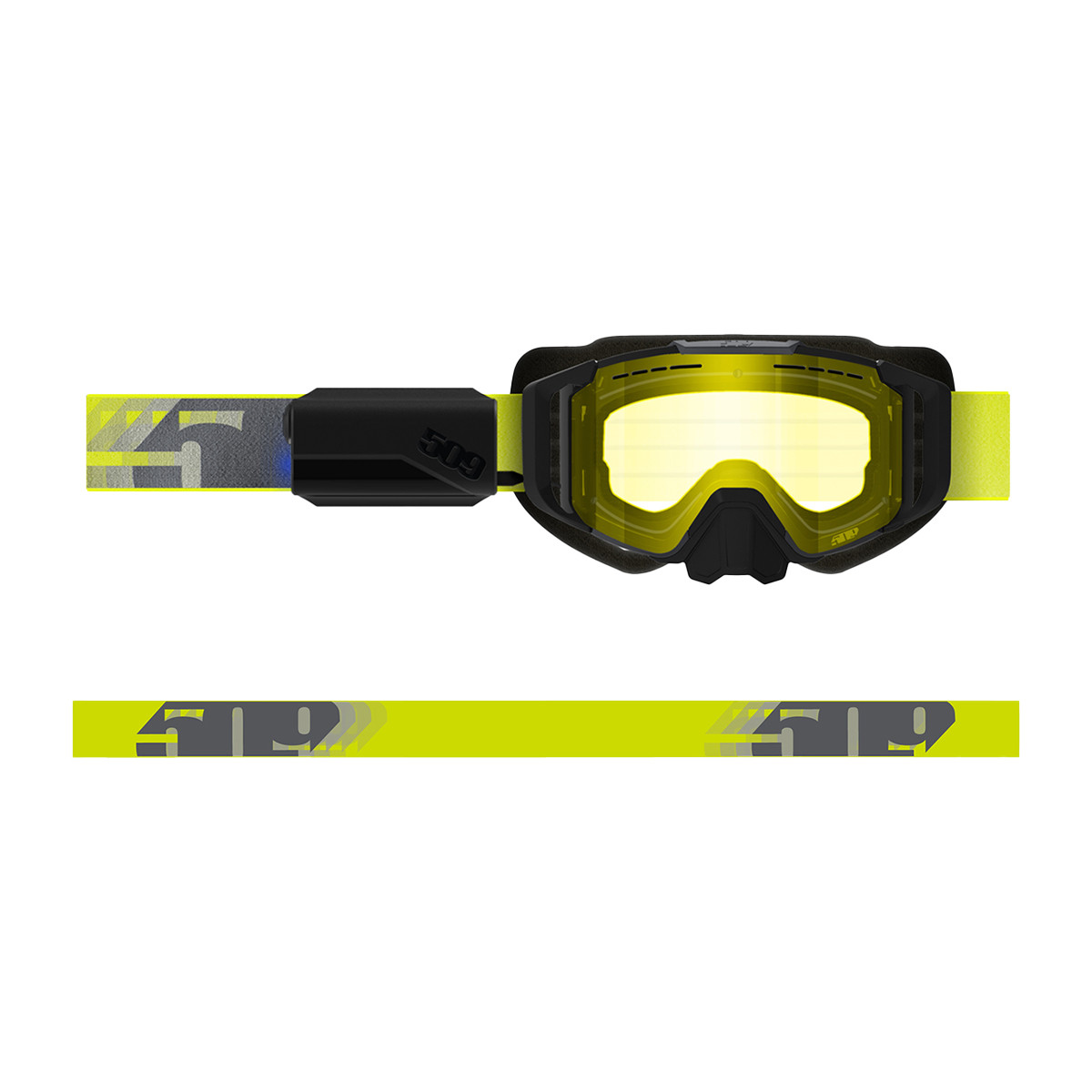 509 Sinister XL6 Ignite Goggle - Lime Gray