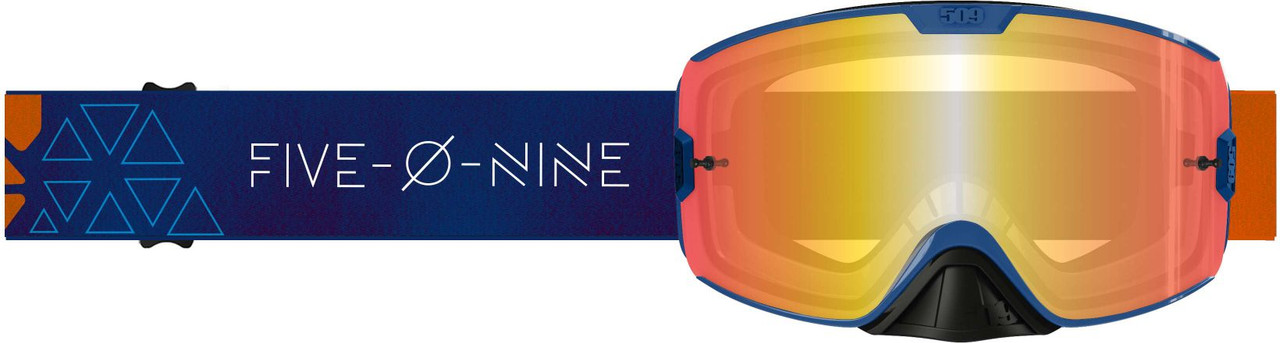 509 Kingpin Offroad Goggle - Orange/Navy Hextant