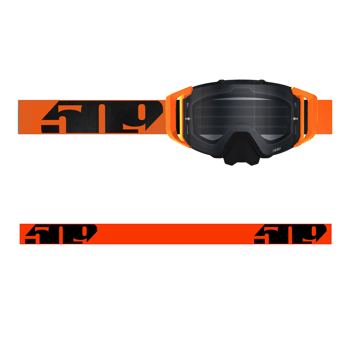 509 Sinister MX6 Goggle - Orange (Clear)