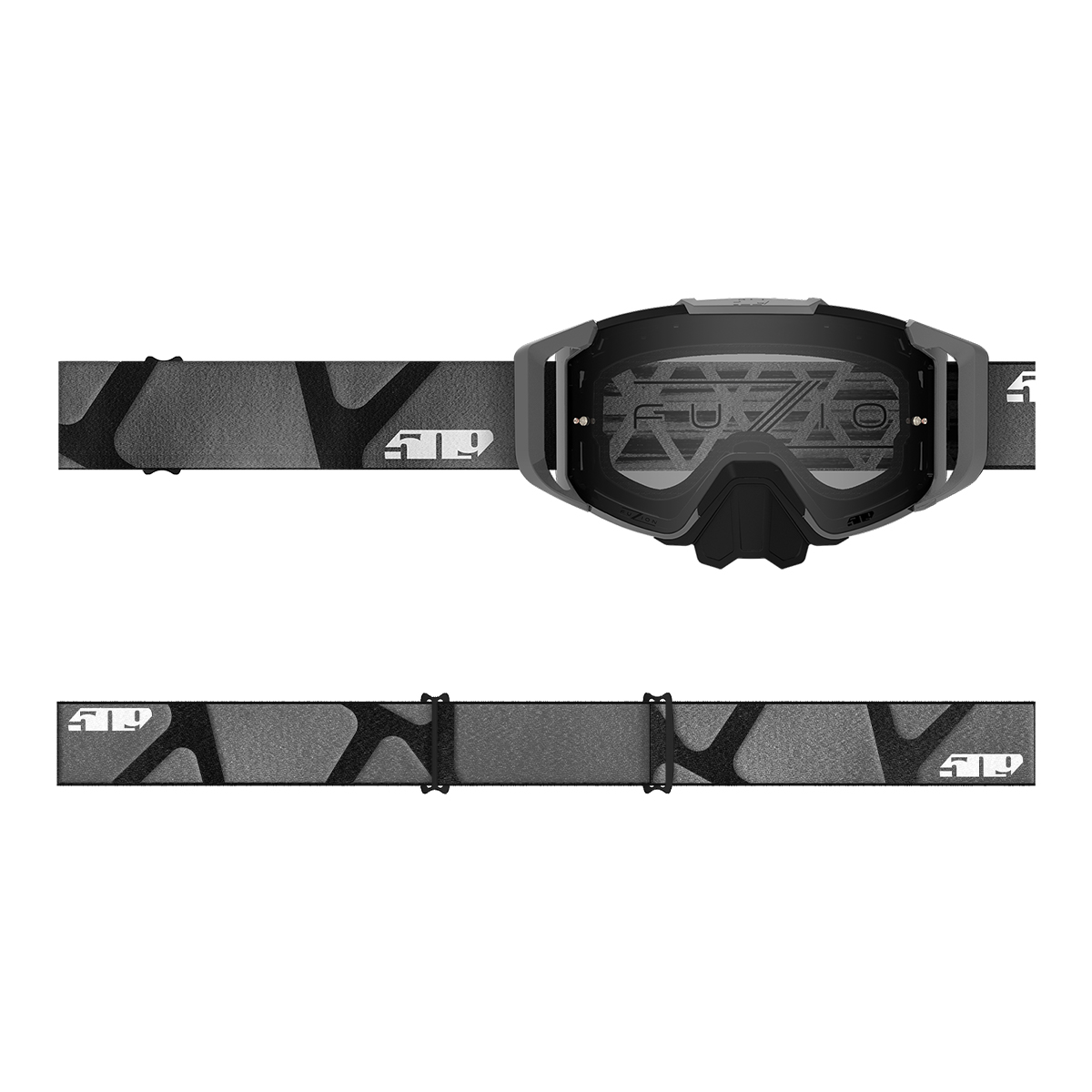 509 Sinister MX6 Fuzion Goggle - Stealth (Clear)
