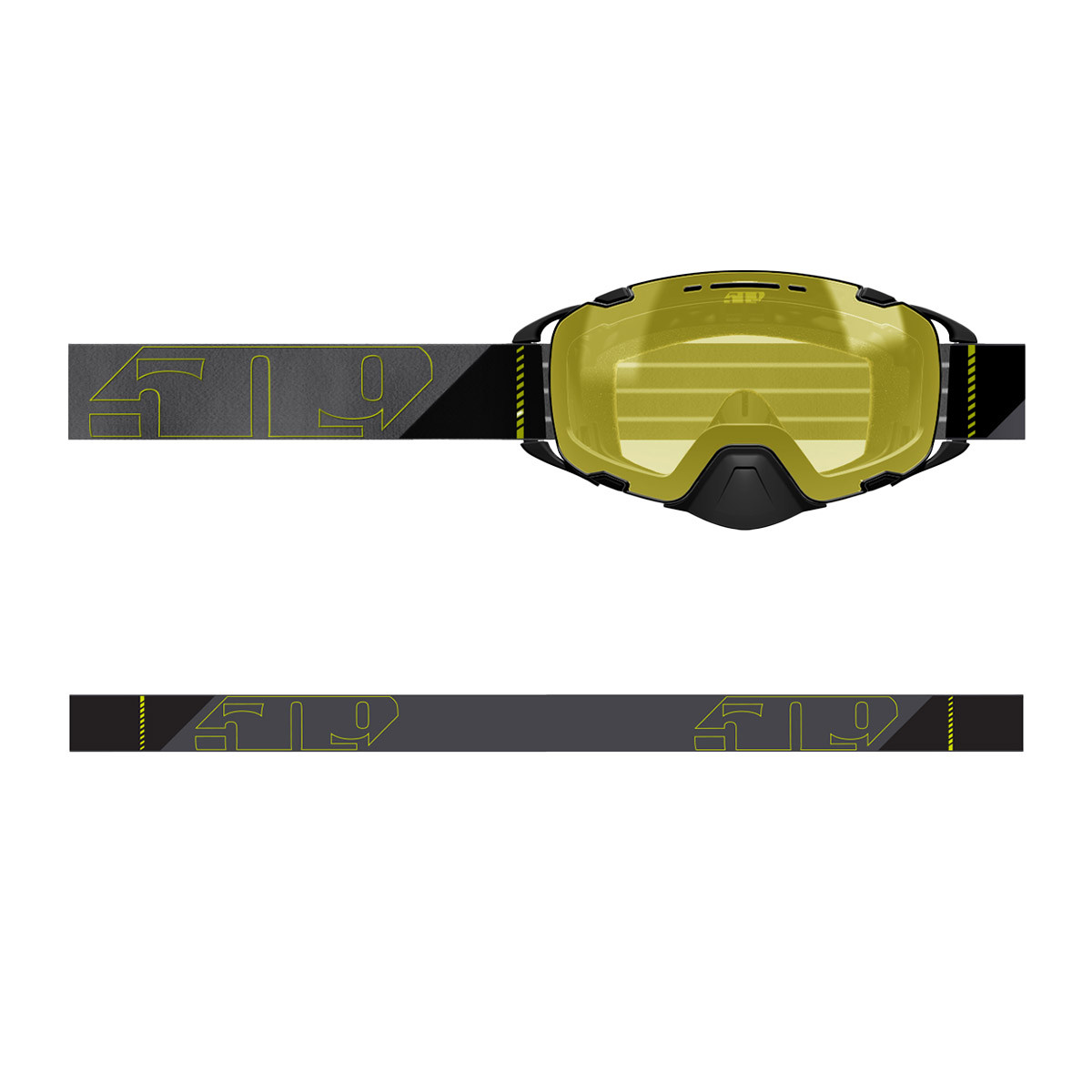 509 Aviator 2.0 Goggle - Lemon Pop (Yellow Tint/HiVis Mirror)