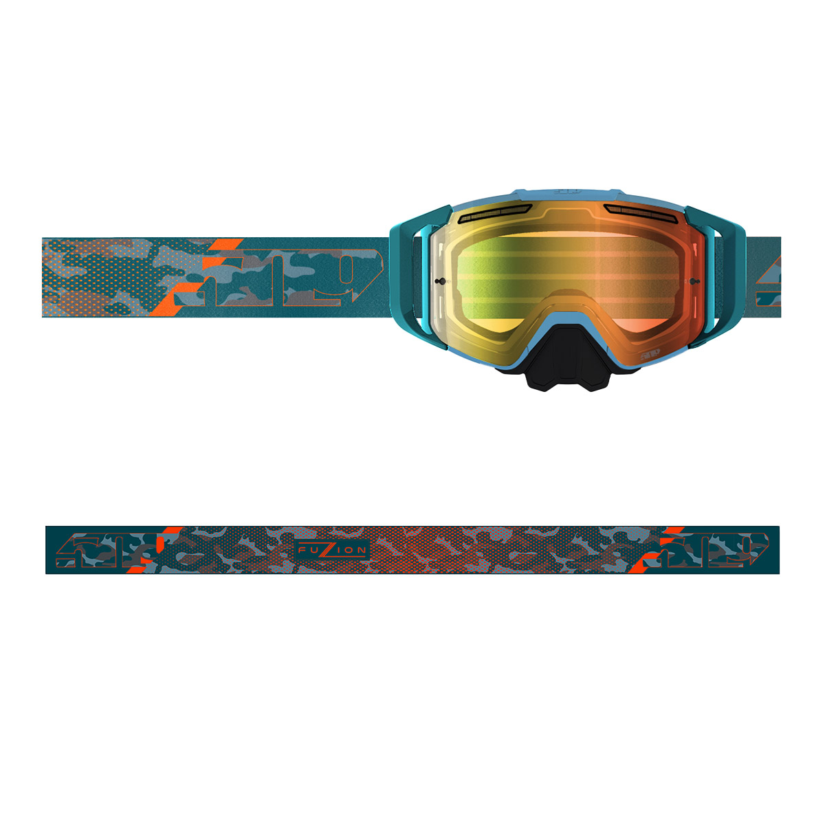 509 Sinister MX6 Fuzion Flow Goggle - Sharkskin Camo (Clear) [Limited Edition]