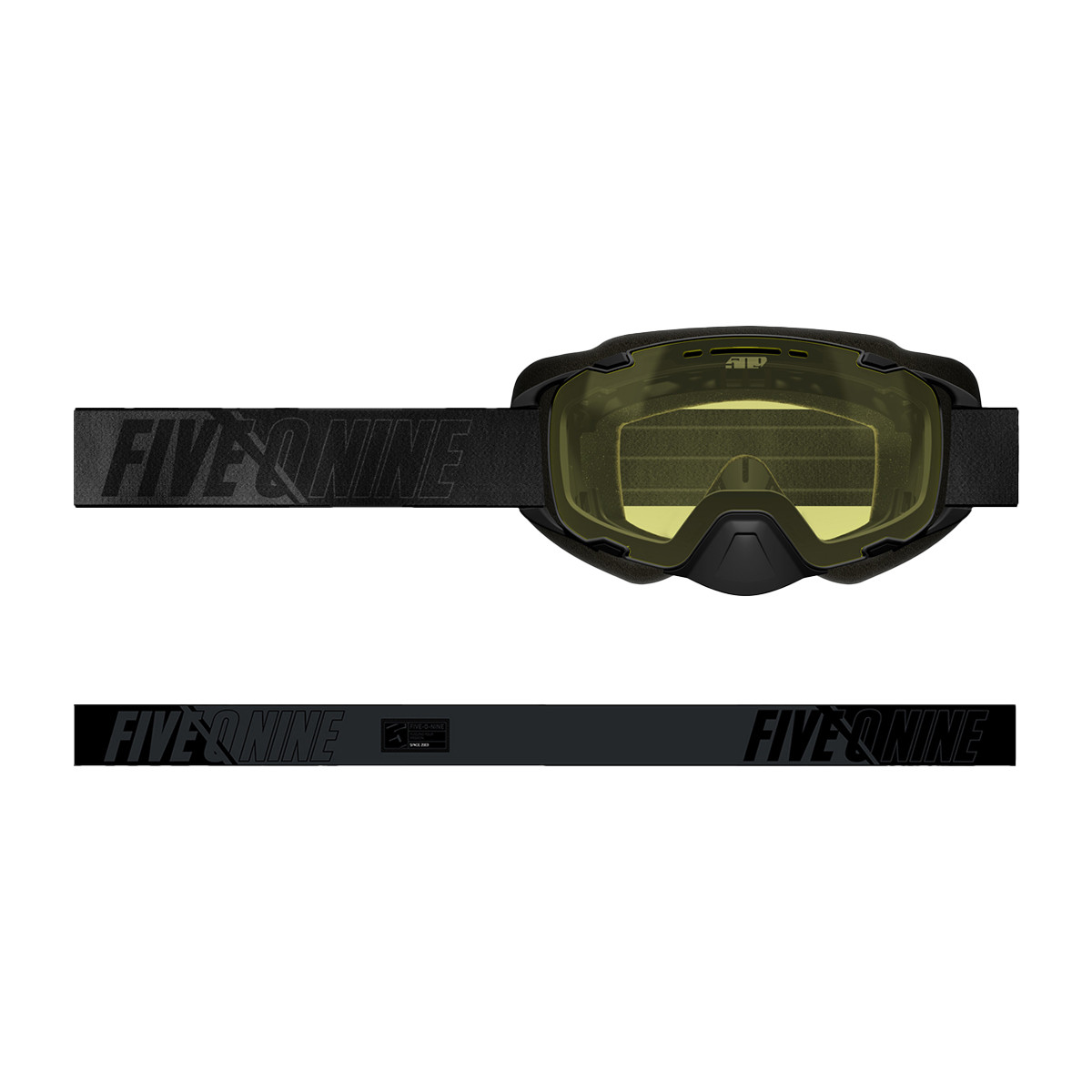 509 Aviator 2.0 XL Goggle - Black w/ Yellow (Yellow Tint)