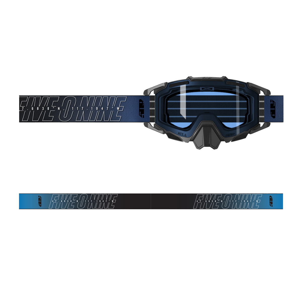 509 Sinister X7 Goggle - Shifter Ice