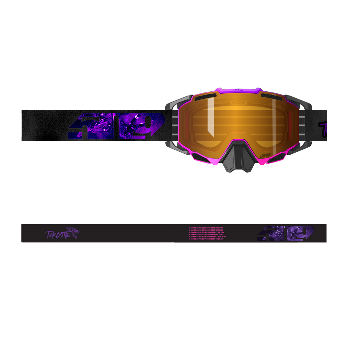 509 Sinister X7 Goggle - Turcotte (Sunset Tint/El Dorado Mirror)