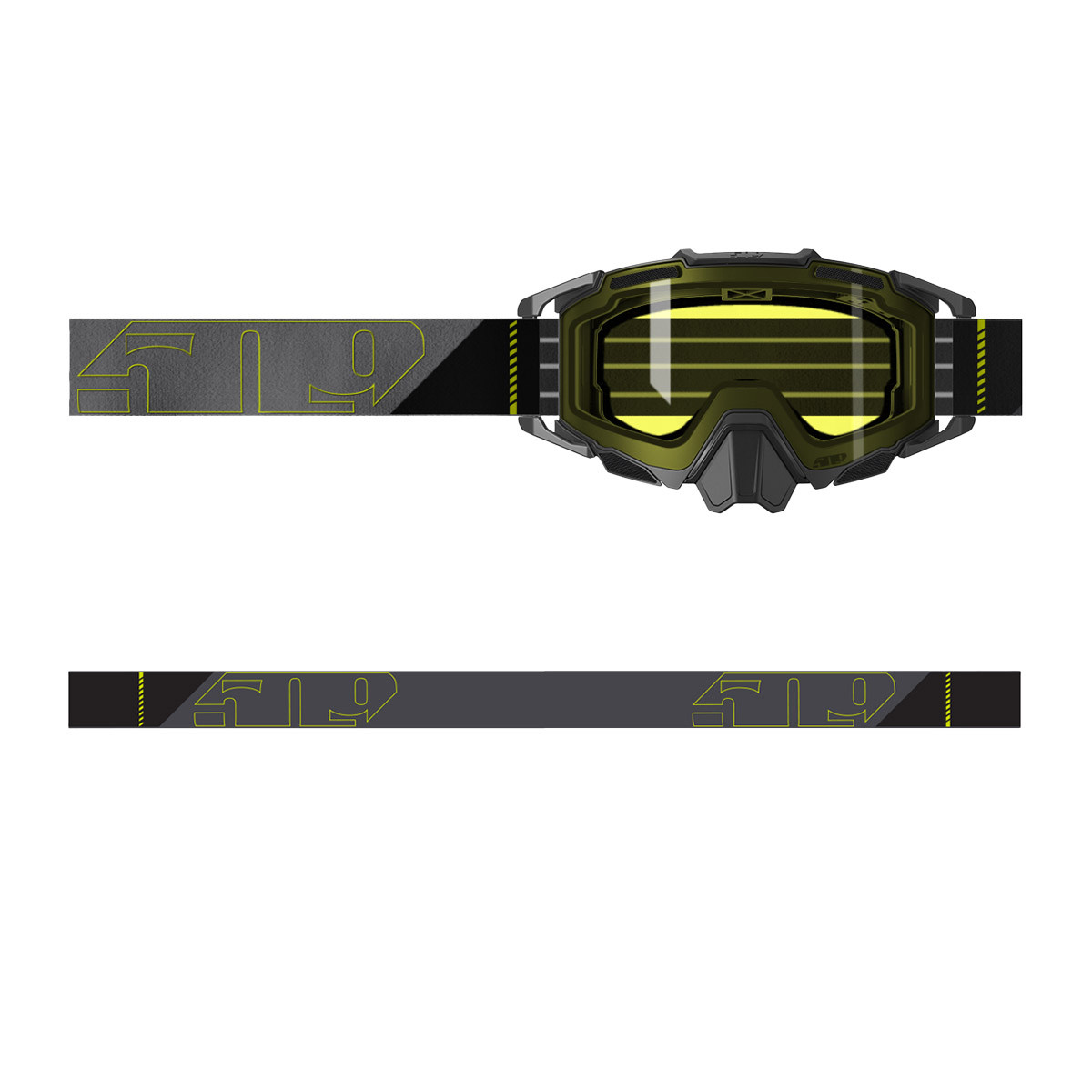 509 Sinister X7 Goggle - Lemon Pop (Light Yellow Tint/HiVis Mirror (HCS))