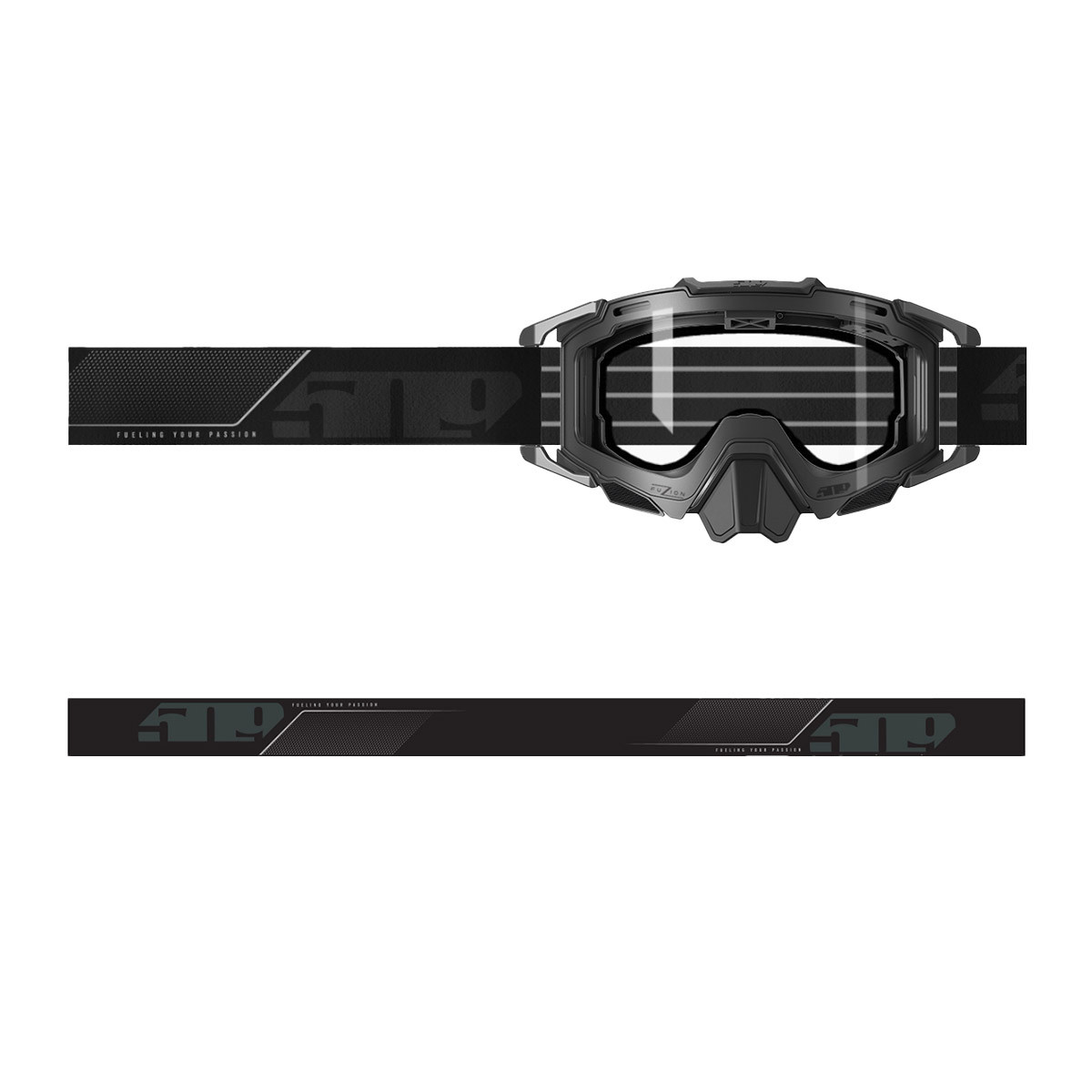 509 Sinister X7 Fuzion Goggle - Nightvison (Clear)