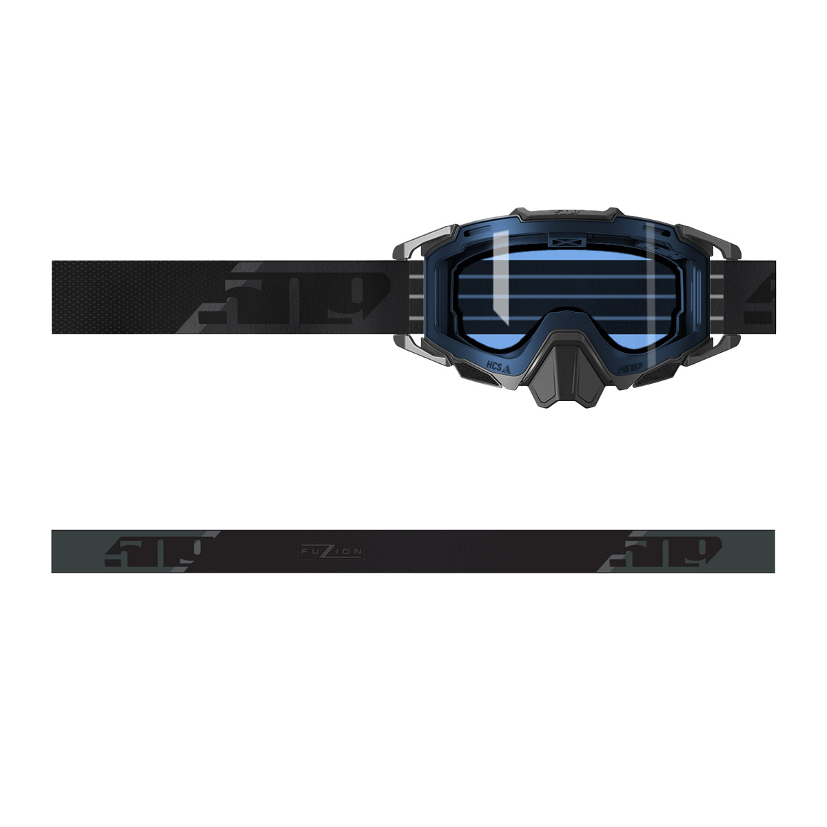 509 Sinister X7 Fuzion Flow Goggle - Black Ice (Light Blue Tint (HCS))