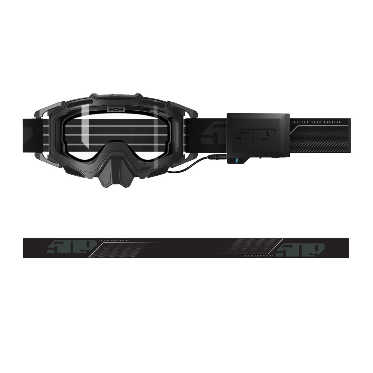 509 Sinister X7 Ignite S1 Goggle - Nightvision (Clear)