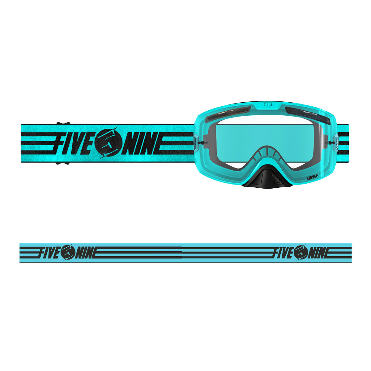 509 Kingpin Flow Offroad Goggle - Aqua
