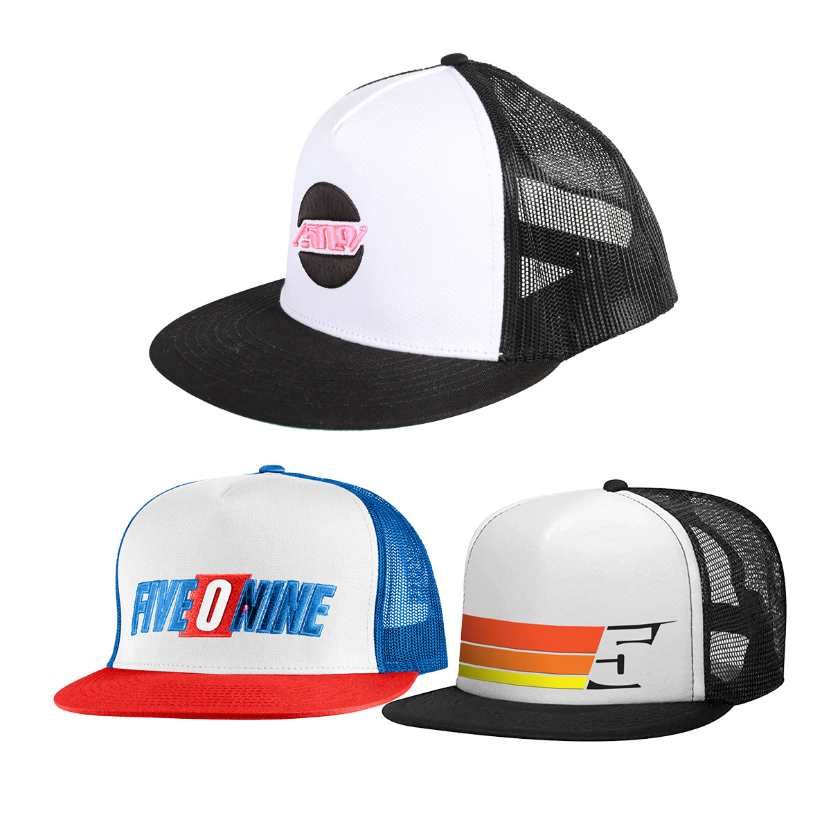 509 Five-O-Nine Flat-Billed Trucker Hat