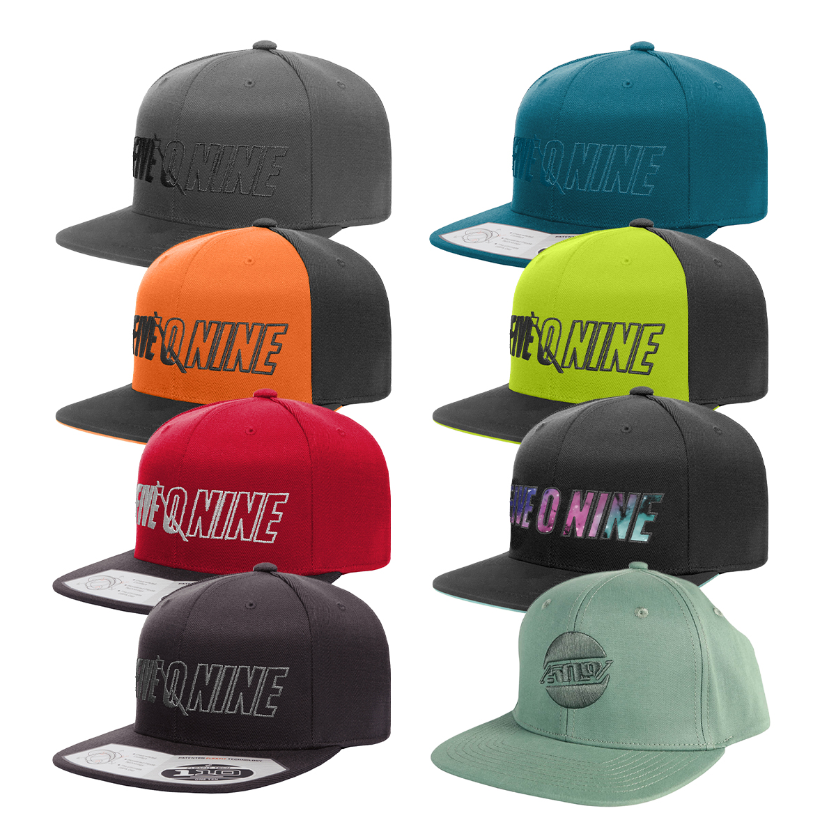 509 Flat Brim CVT Snapback Hat